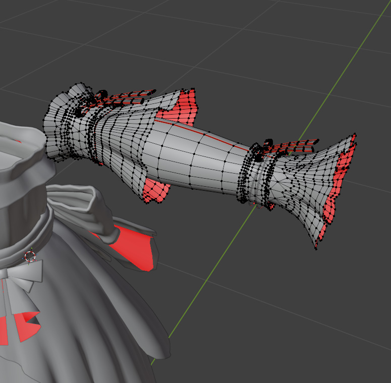 Lonely Sapling 袖まわり